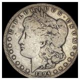 1894-S Silver Morgan Dollar NICELY CIRCULATED