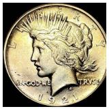 1921 Silver Peace Dollar UNCIRCULATED