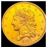 1836 $5 Gold Half Eagle