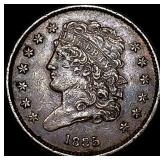 1835 Classic Head Half Cent CLOSELY  UNCIRCULATED