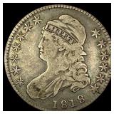 1818 Capped Bust Half Dollar LIGHTLY  CIRCULATED