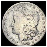 1902-S Silver Morgan Dollar ABOUT UNCIRCULATED
