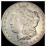 1888-S Silver Morgan Dollar CLOSELY UNCIRCULATED