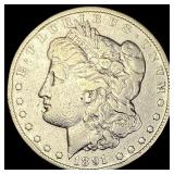 1891-CC Silver Morgan Dollar NICELY CIRCULATED
