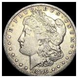 1896-O Silver Morgan Dollar ABOUT UNCIRCULATED