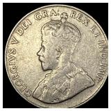 1925 Canada Nickel 5 Cents LIGHTLY CIRCULATED
