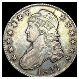 1827 Capped Bust Half Dollar NEARLY UNCIRCULATED