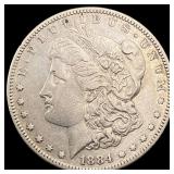 1884-S Silver Morgan Dollar NEARLY UNCIRCULATED