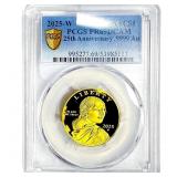 2025-W 1/2oz Gold Sacagawea Dollar PCGS PR69 DCAM
