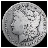 1904-S Silver Morgan Dollar NICELY CIRCULATED