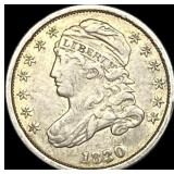 1830 Capped Bust Dime NEARLY UNCIRCULATED