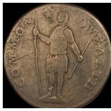 1787 Massachusetts Copper Cent NICELY CIRCULATED