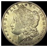 1891-S Silver Morgan Dollar CLOSELY UNCIRCULATED
