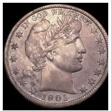 1901-S Barber Half Dollar