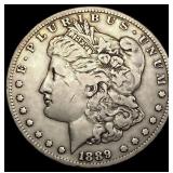 1889-CC Morgan Silver Dollar