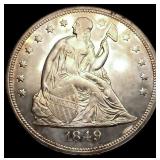 1849 Seated Liberty Dollar