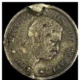 1883 Silver Dime Hawaii Kalakaua I NICELY CIRCULAT