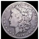 1889-CC Morgan Silver Dollar