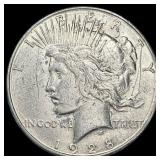 1928 Peace Silver Dollar NEARLY UNCIRCULATED