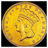 1874 Gold $1 Indian Head Type 3 HIGH GRADE