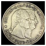 1900 Silver Lafayette Dollar CLOSELY UNCIRCULATED