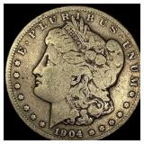1904-S Silver Morgan Dollar NICELY CIRCULATED