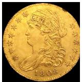 1808 $5 Gold Half Eagle