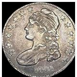 1834 Capped Bust Half Dollar NEARLY UNCIRCULATED