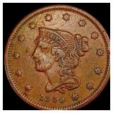 1840 Braided Hair Large Cent CLOSELY UNCIRCULATED