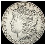 1904-S Silver Morgan Dollar NEARLY UNCIRCULATED