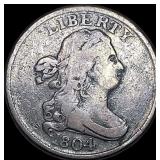 1804 Copper Half Cent LIGHTLY CIRCULATED