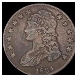 1834 Capped Bust Half Dollar LIGHTLY CIRCULATED