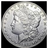 1898-S Silver Morgan Dollar CLOSELY UNCIRCULATED