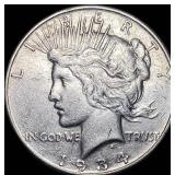 1934 Silver Peace Dollar NEARLY UNCIRCULATED