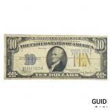 1934 A $10 Silver Certificate Gold Seal