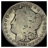 1903-S Silver Morgan Dollar NICELY CIRCULATED