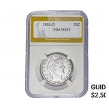 1902-O Barber Half Dollar PGA MS62
