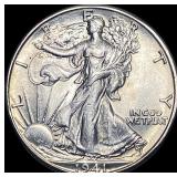 1941-D Silver Half Dollar CHOICE BU