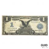 1899 $1 Black Eagle Silver Certificate Large Note