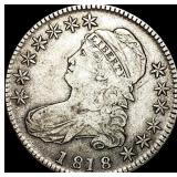 1818 Capped Bust Half Dollar LIGHTLY  CIRCULATED