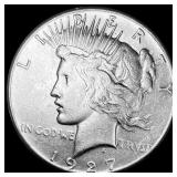 1927-S Silver Peace Dollar CLOSELY UNCIRCULATED