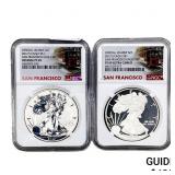 [2] 2012-S Silver Eagle NGC PF69 Reverse and Ultra