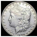 1896 Morgan Silver Dollar NEARLY UNCIRCULATED
