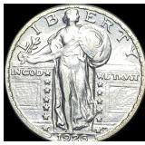 1926 Standing Liberty Silver Quarter CLOSELY UNCIR