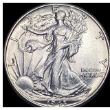 1943 Silver Half Dollar (Walking Liberty) UNCIRCUL