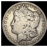 1903-S Silver Morgan Dollar ABOUT UNCIRCULATED