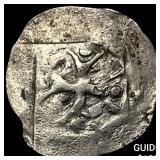 1250-1300 Germany Silver Hand Heller NEARLY UNCIRC