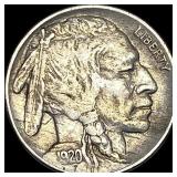 1920 Buffalo Nickel NEARLY UNCIRCULATED