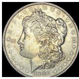 1901 Silver Morgan Dollar CLOSELY  UNCIRCULATED