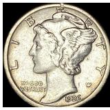 1926-S Silver Mercury Dime CLOSELY  UNCIRCULATED